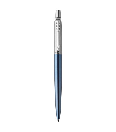 Parker Jotter stylo bille | bleu Waterloo | attributs chromés | sous blister recyclable